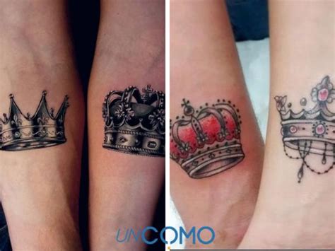 8 Tatuajes de Coronas para Parejas